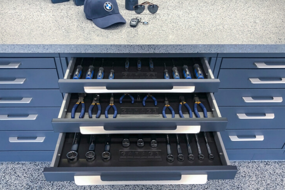 Tool Box with Tools
